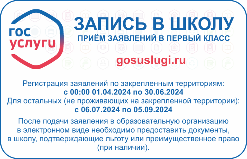 Запись в 1 класс! Запись в 1 класс!.
